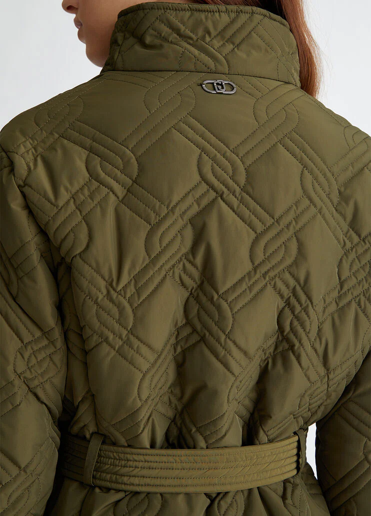 Quilted padded jacket