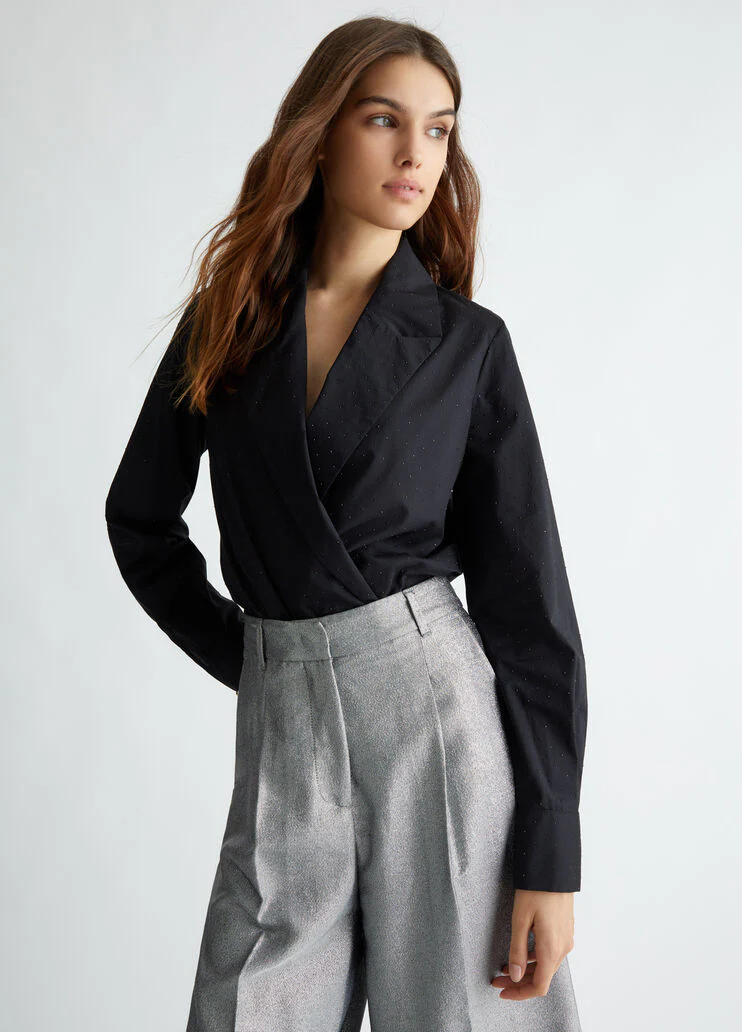 Bodysuit with mini-studs