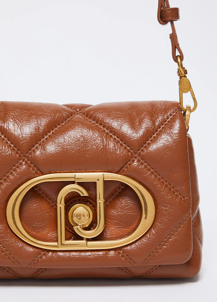 Small matelassé LaPuffy bag