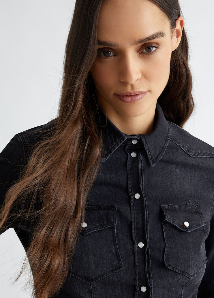 Denim shirt