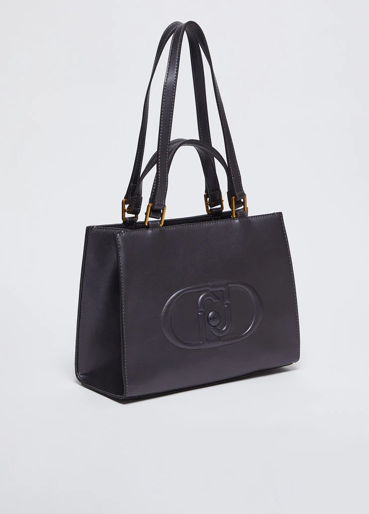 Shopping tote con logo