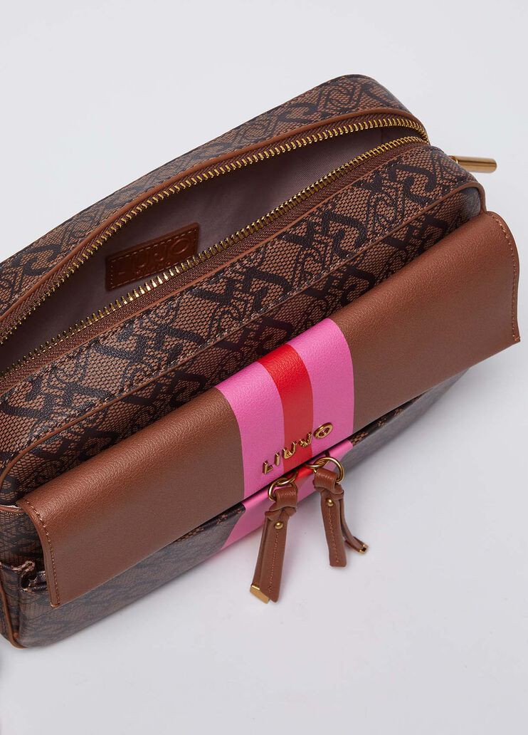 Crossbody bag with logo