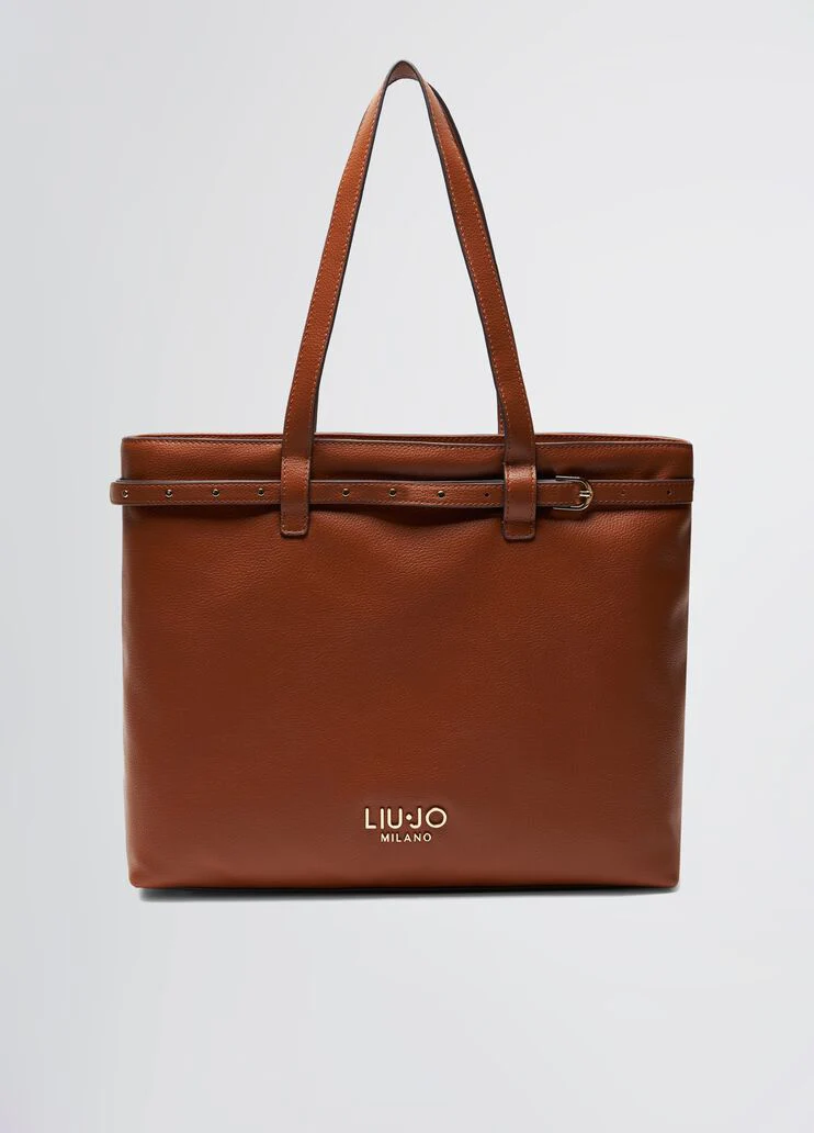 Brown shopping bag