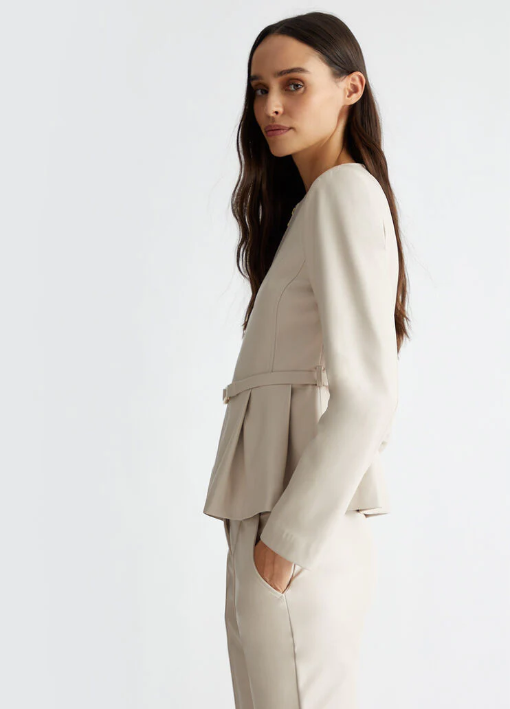 Coated fabric jacket