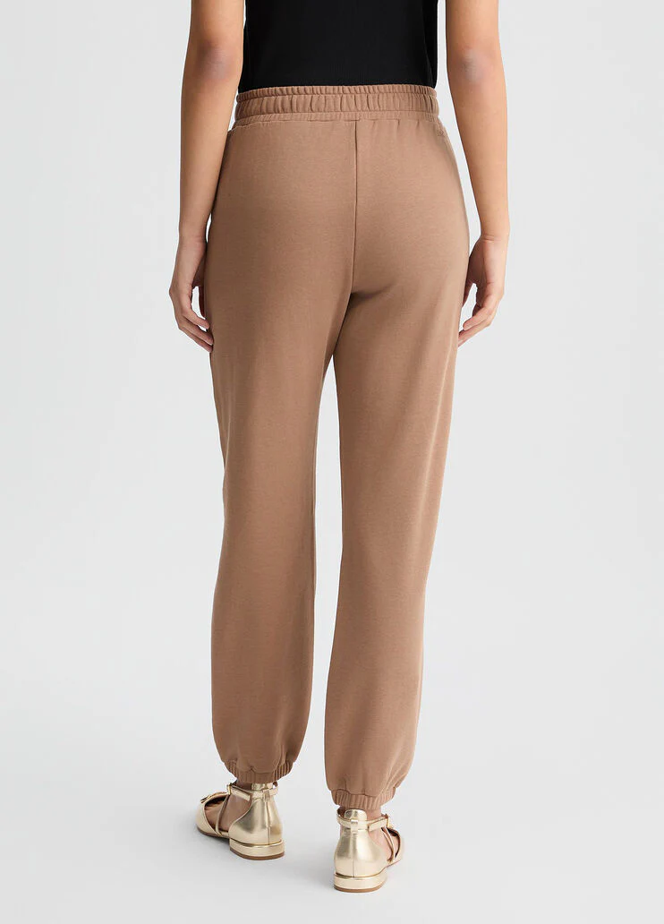 Brown fleecegging bottoms