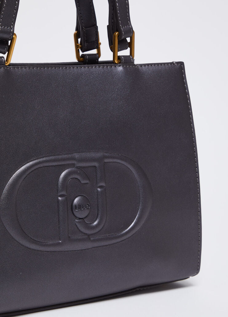 Shopping tote con logo