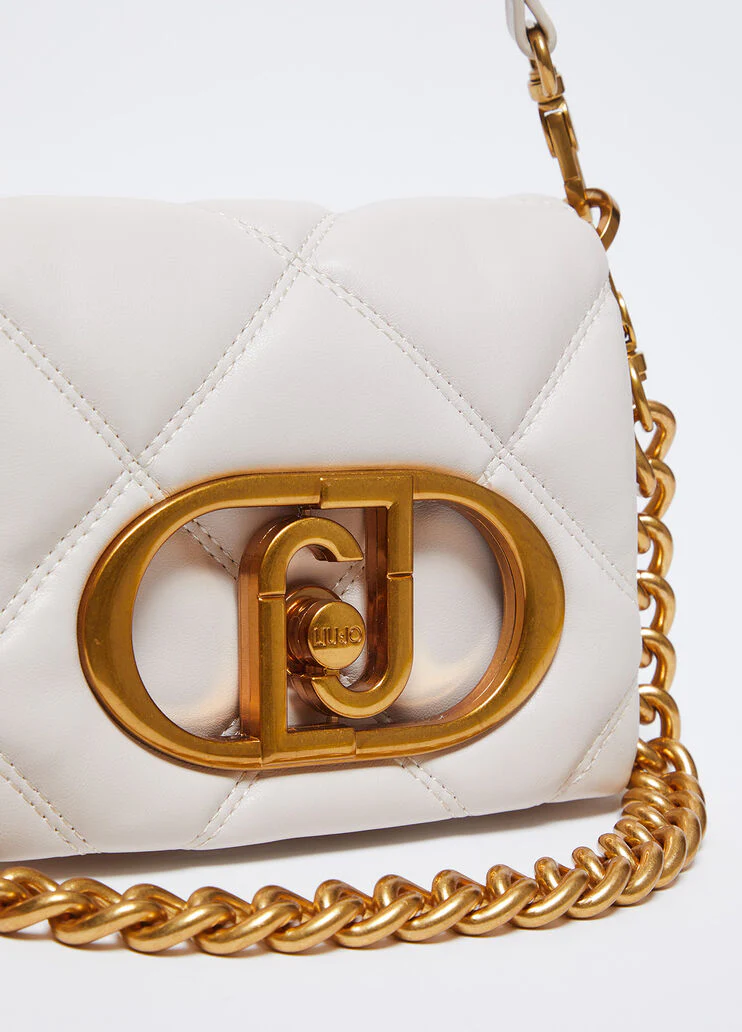 Small matelassé LaPuffy bag