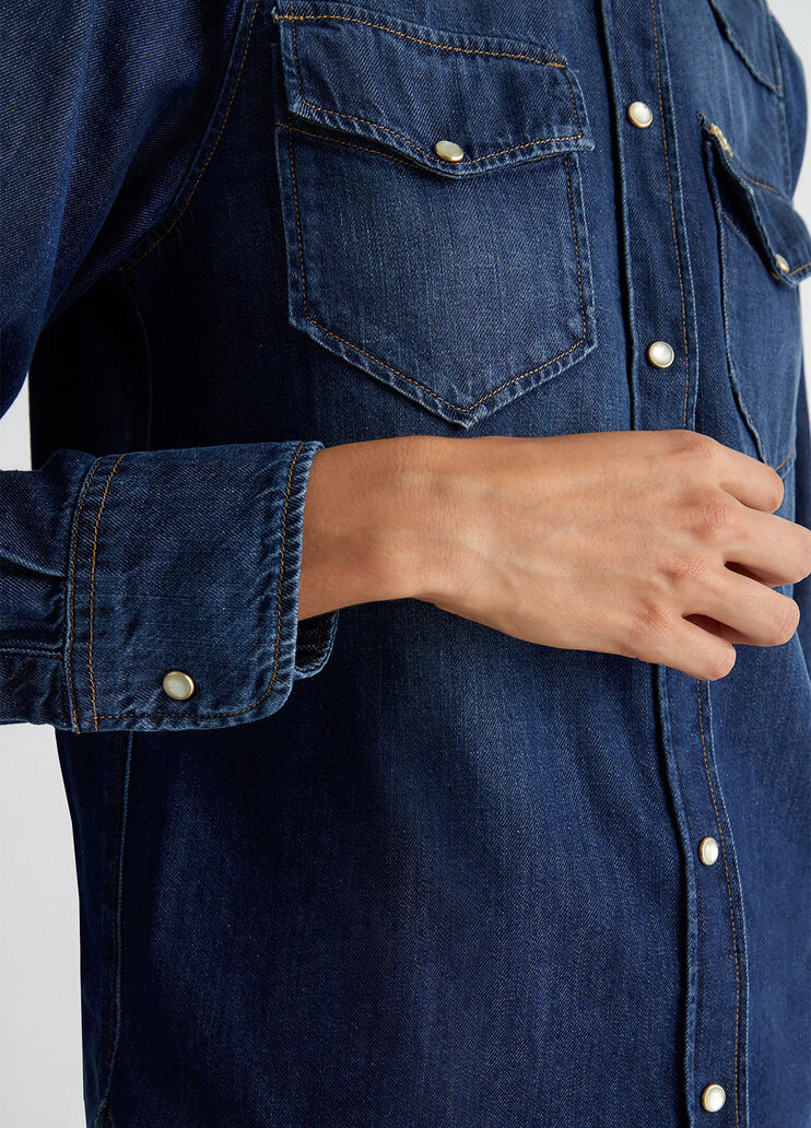 Denim shirt