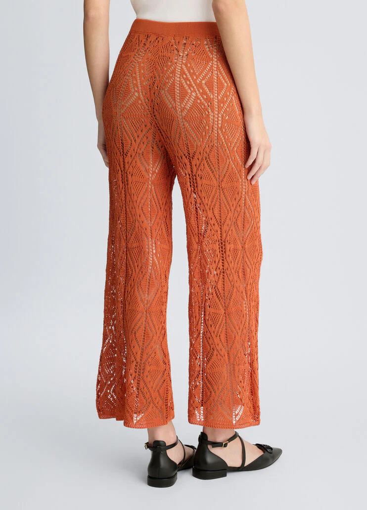 Crochet trousers
