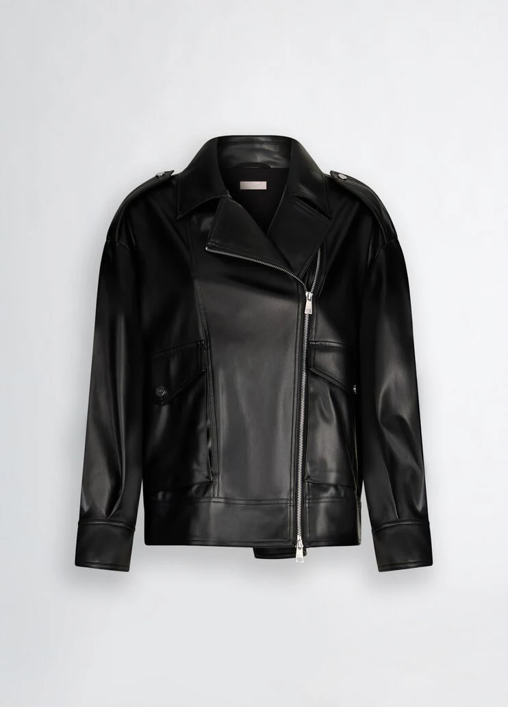 Coated fabric jacket