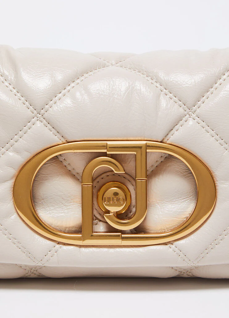 Small matelassé LaPuffy bag