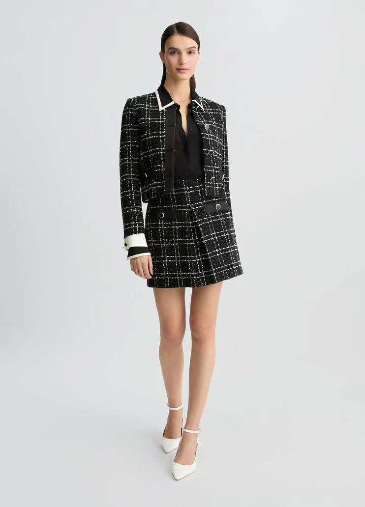 Lurex bouclé jacket