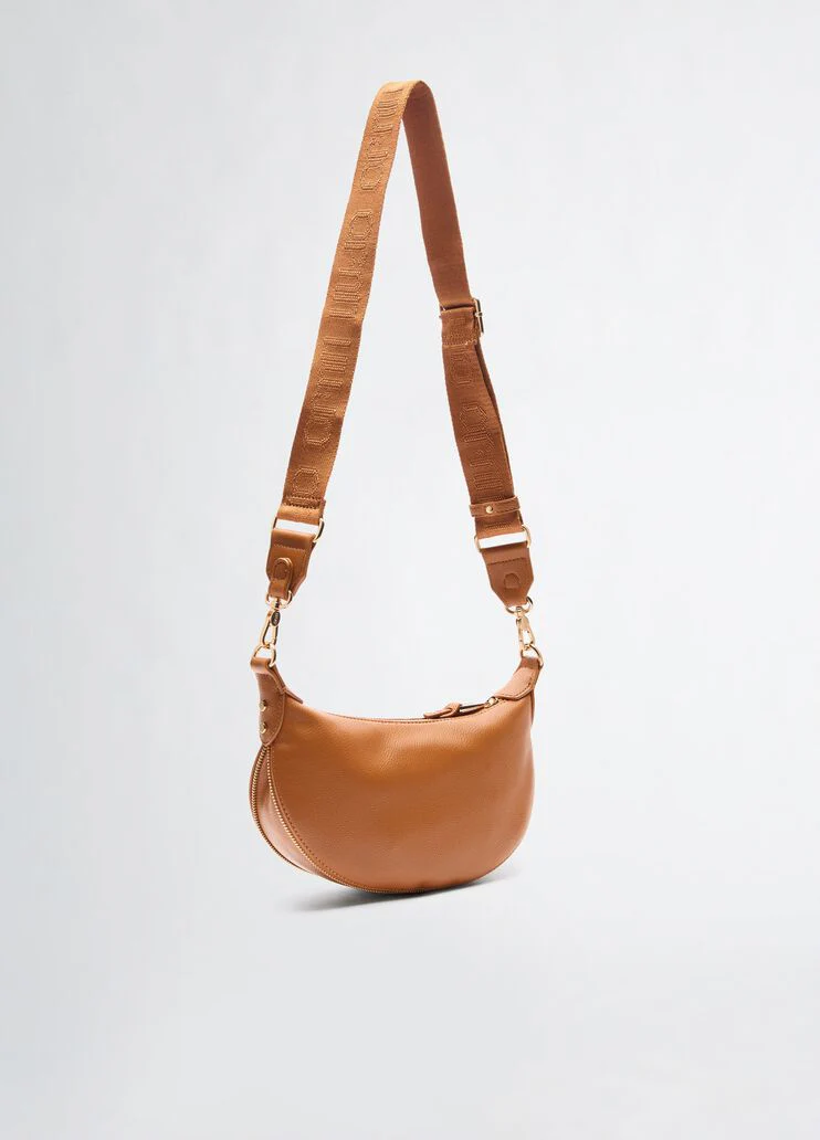 Brown shoulder bag
