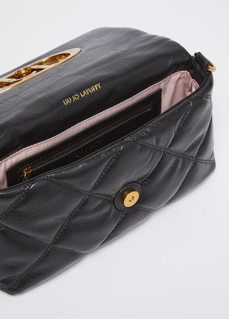 Large LaPuffy matelassé bag