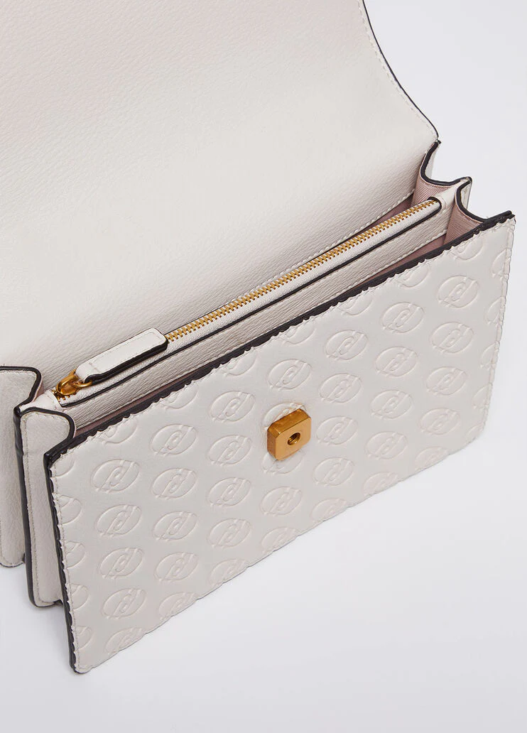 Crossbody bag with logo