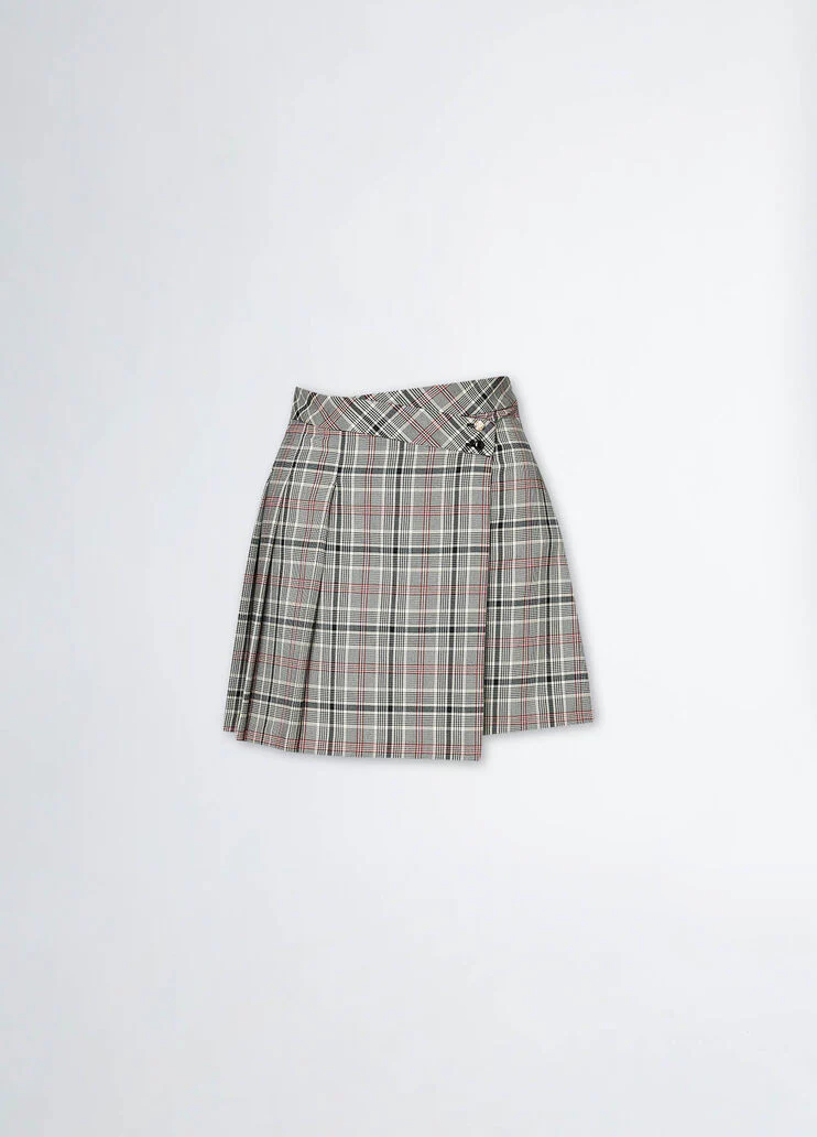 Tartan miniskirt