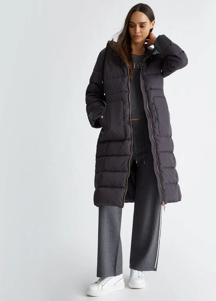 Quilted padded coat