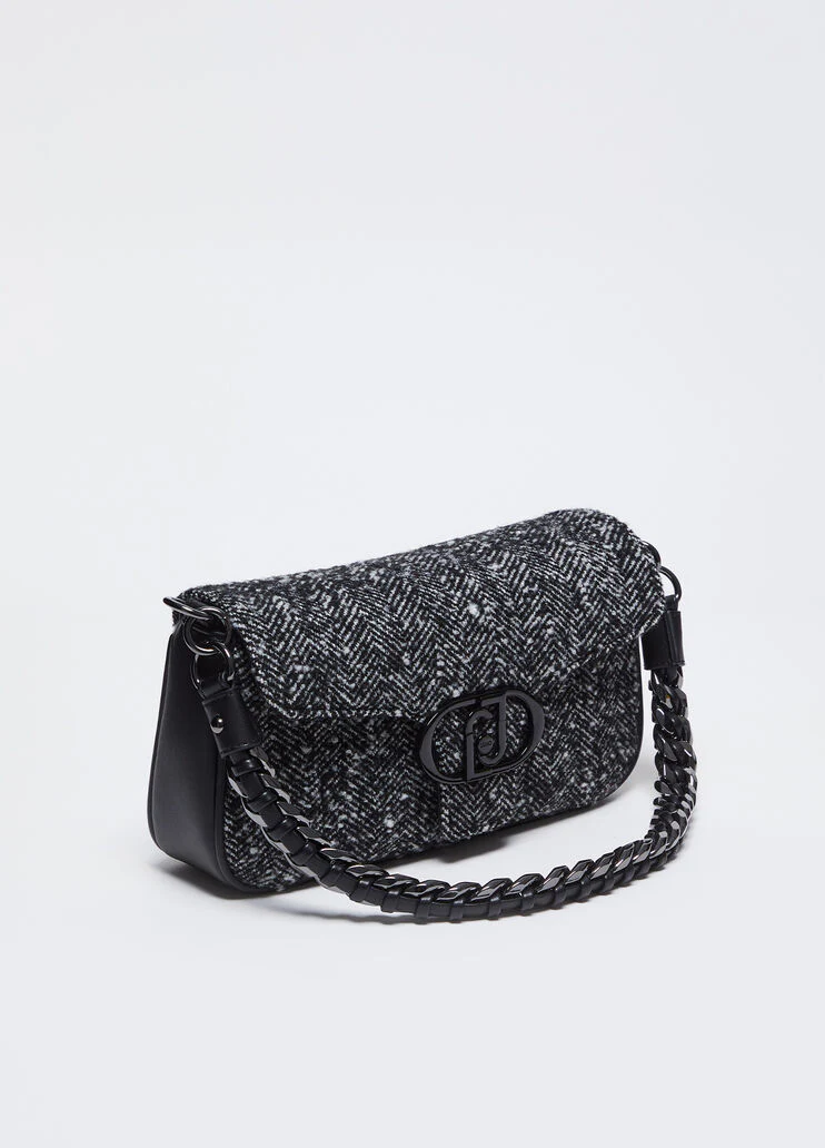 Chevron shoulder bag