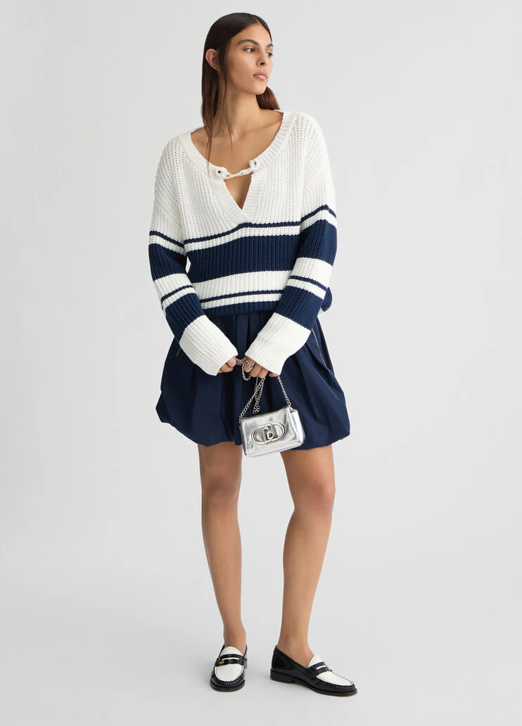 Striped pullover