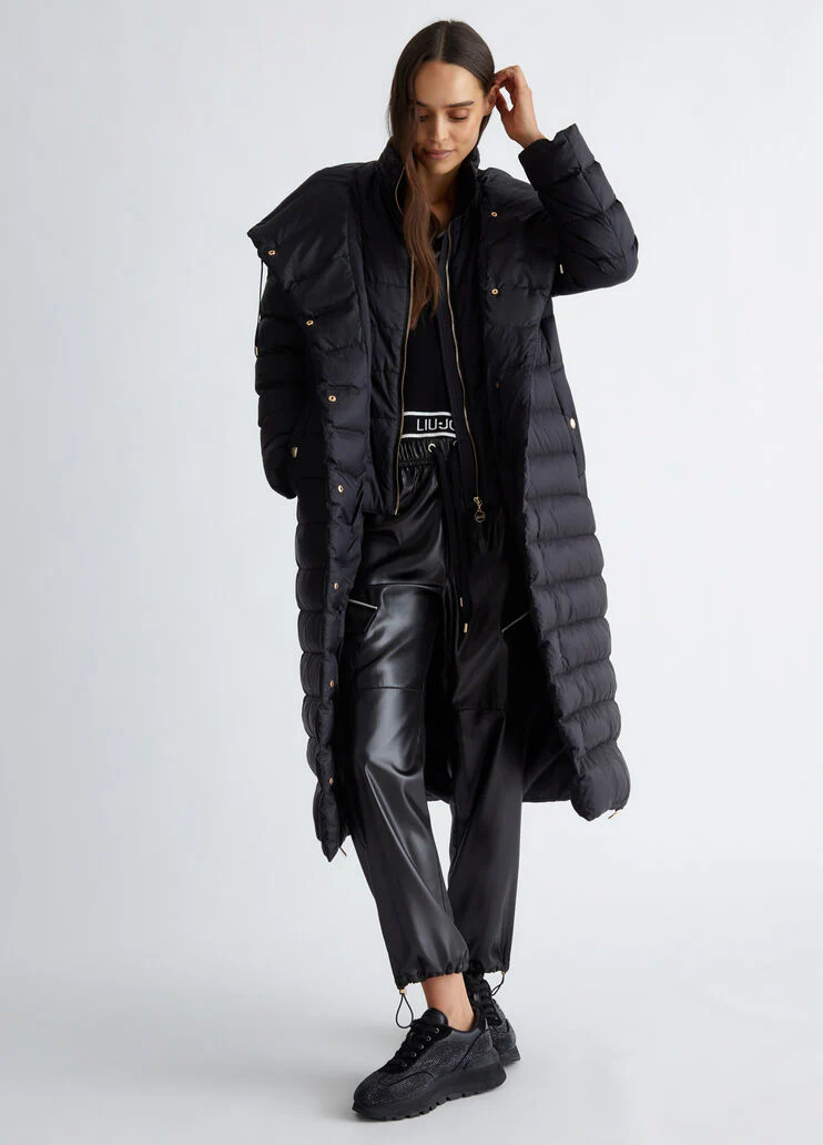 Quilted padded coat
