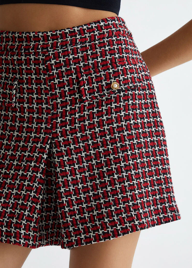 Tweed shorts