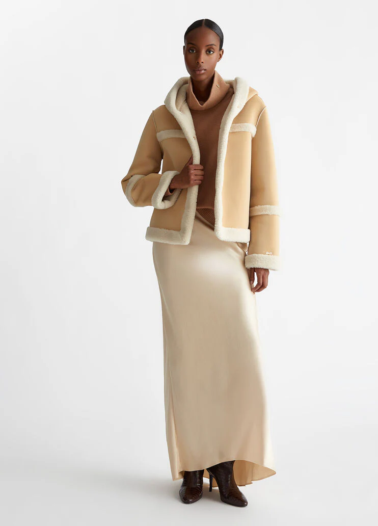 Coated fabric jacket