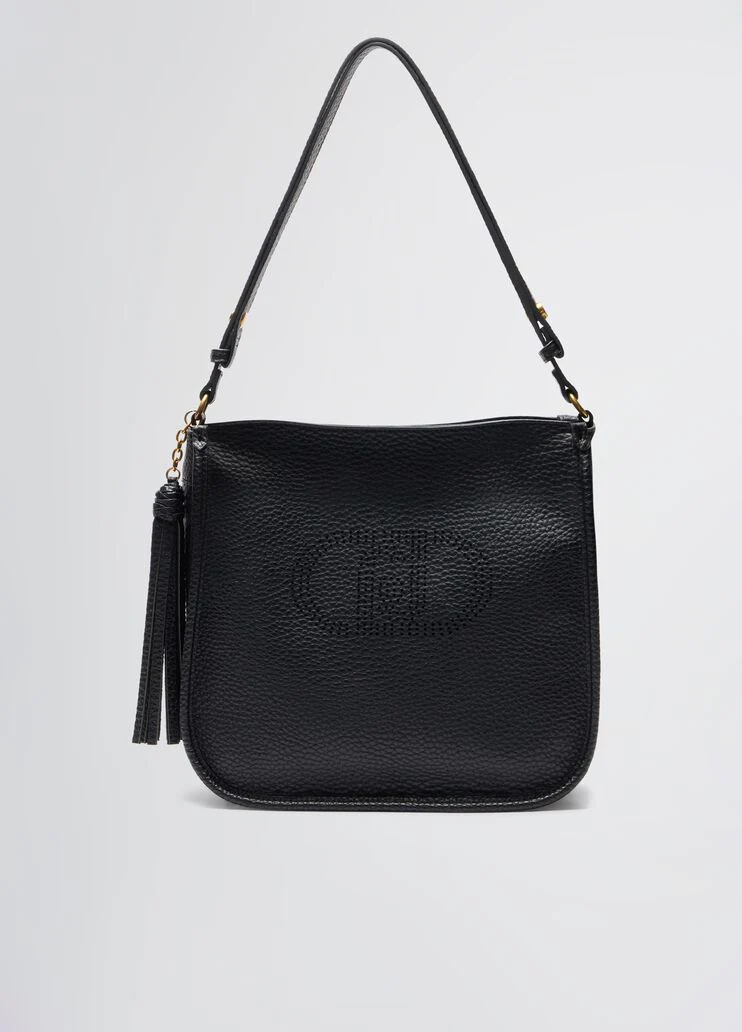 Black shoulder bag