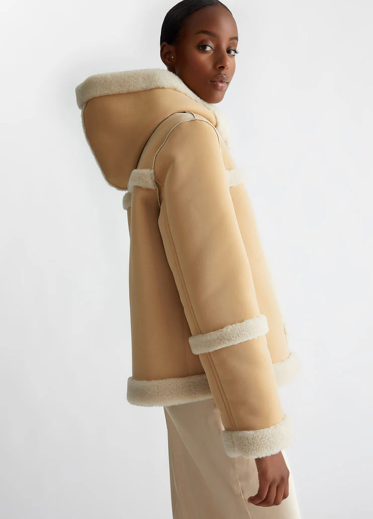 Coated fabric jacket