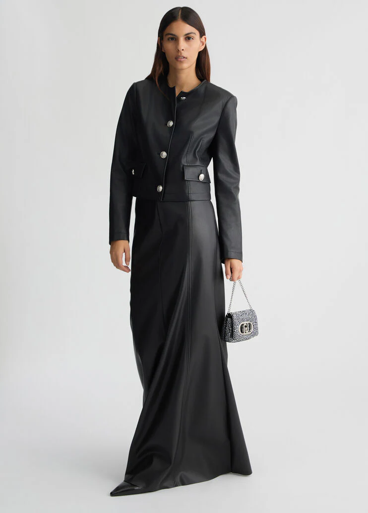 Coated fabric jacket