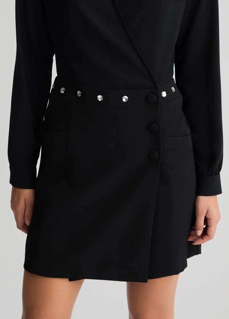 Dress with gemstones