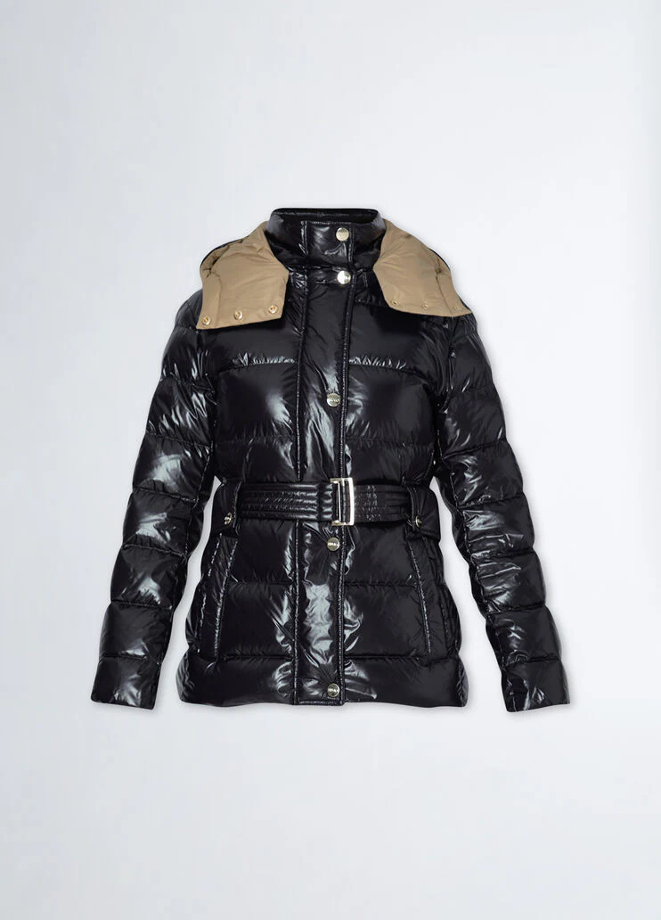Padded jacket with hood