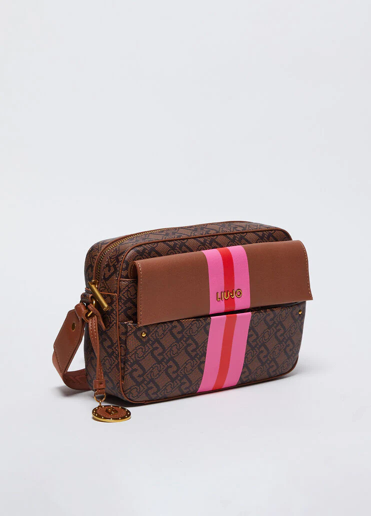 Crossbody bag with logo