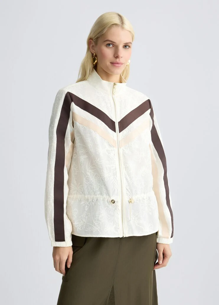 Embroidered cotton jacket