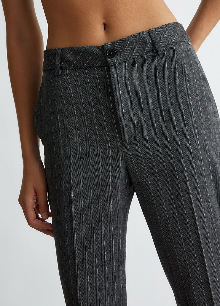 Pinstripe chinos