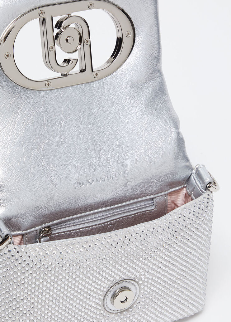 LaPuffy small bag with rhinestones