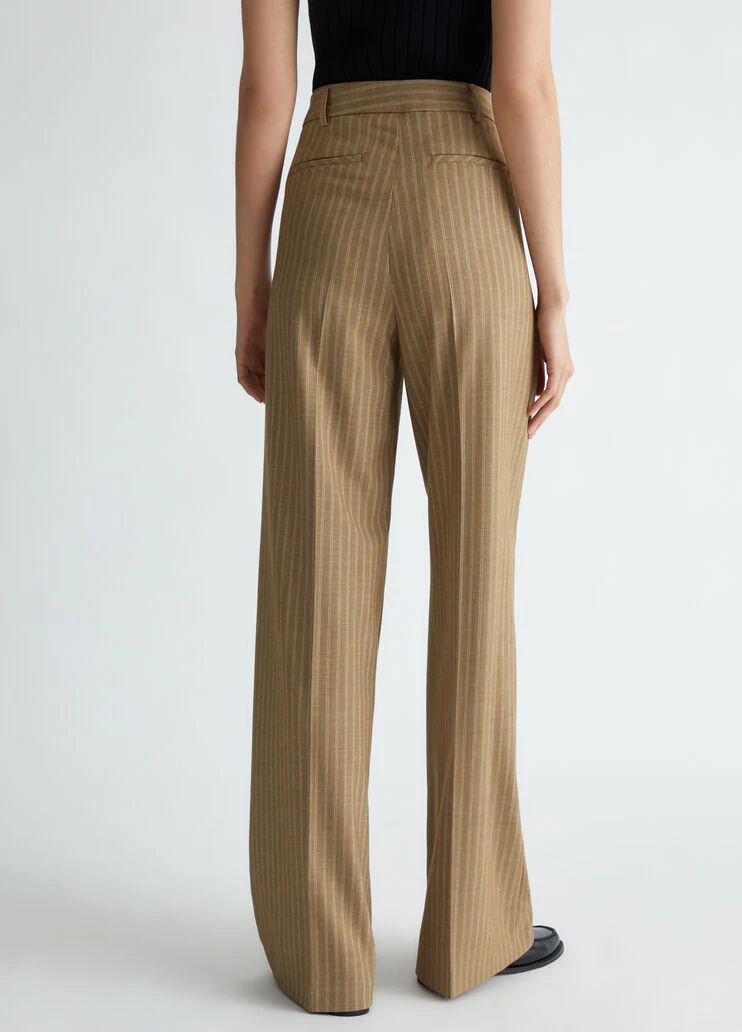 Straight-leg suit trousers