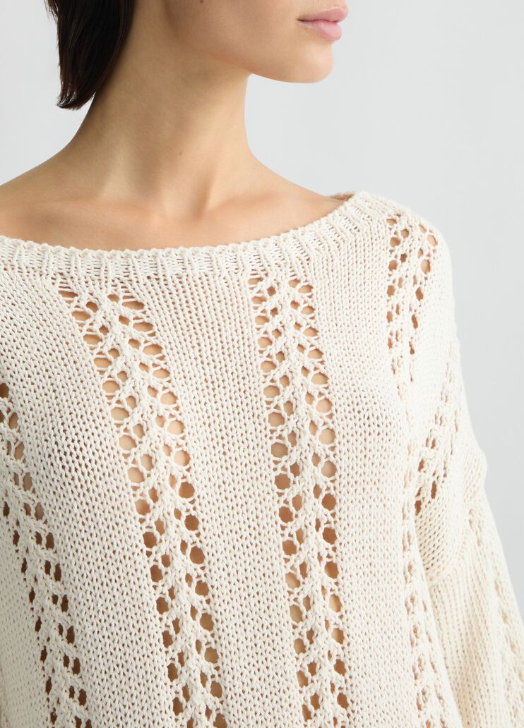 Cotton blend sweater