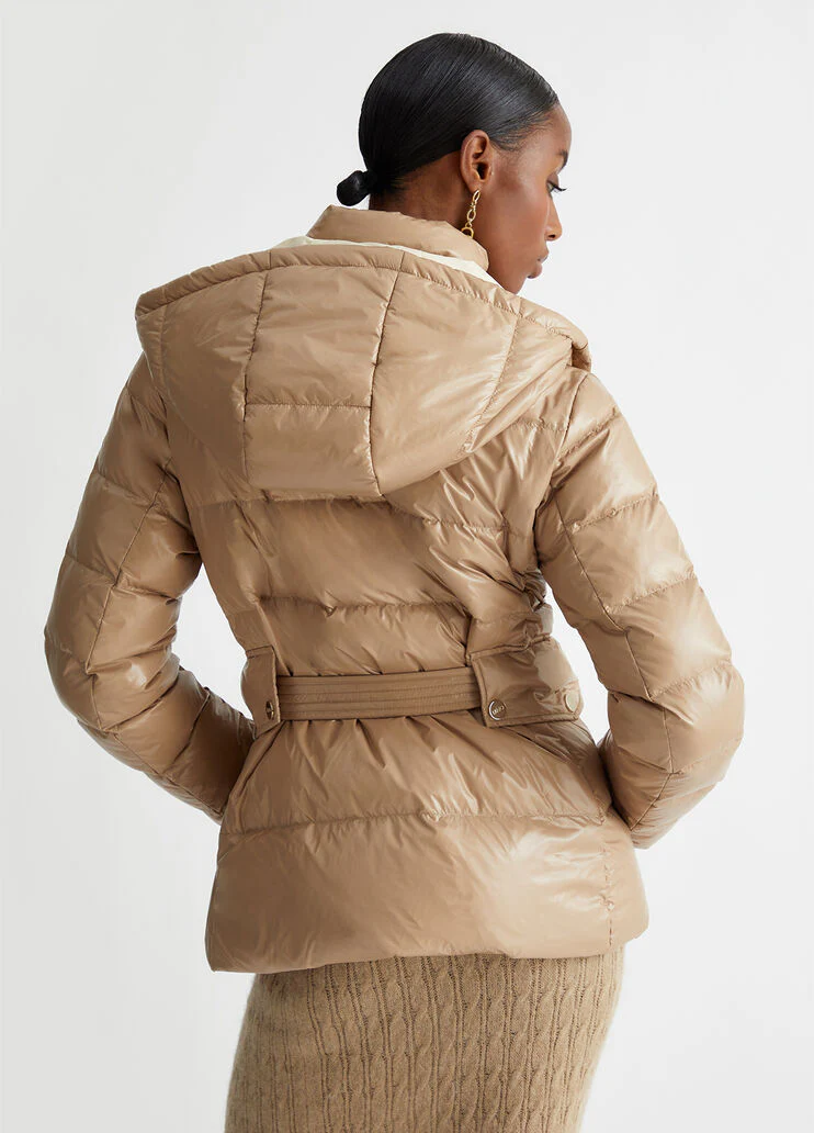 Padded jacket with hood