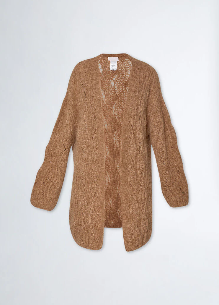 Alpaca blend cardigan