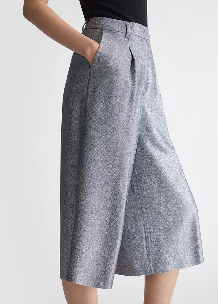 Lurex culottes