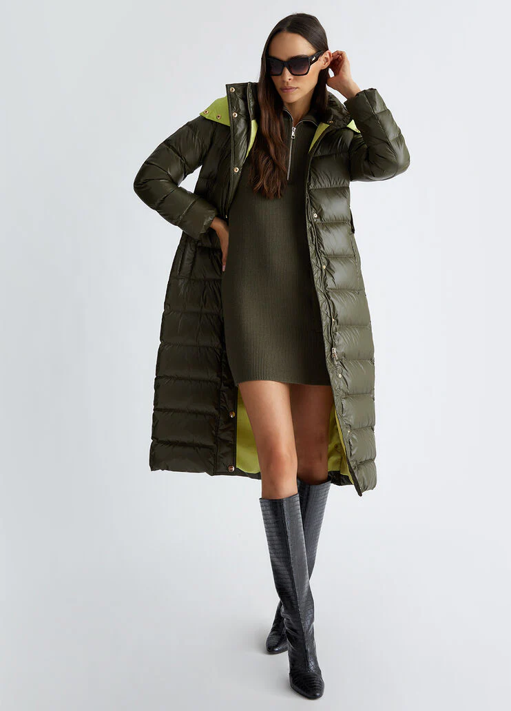 Padded jacket with hood