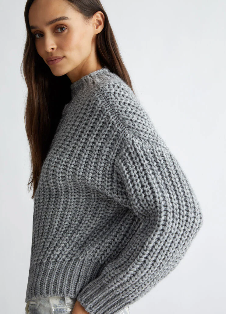 Wool and alpaca blend sweater