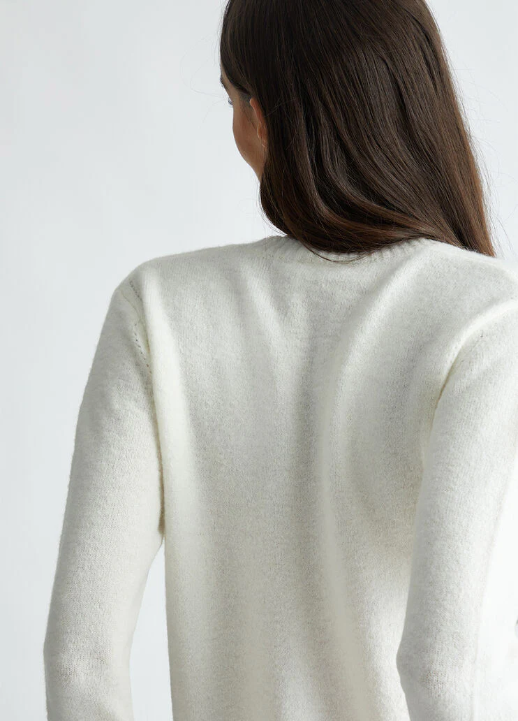 Wool and alpaca blend sweater