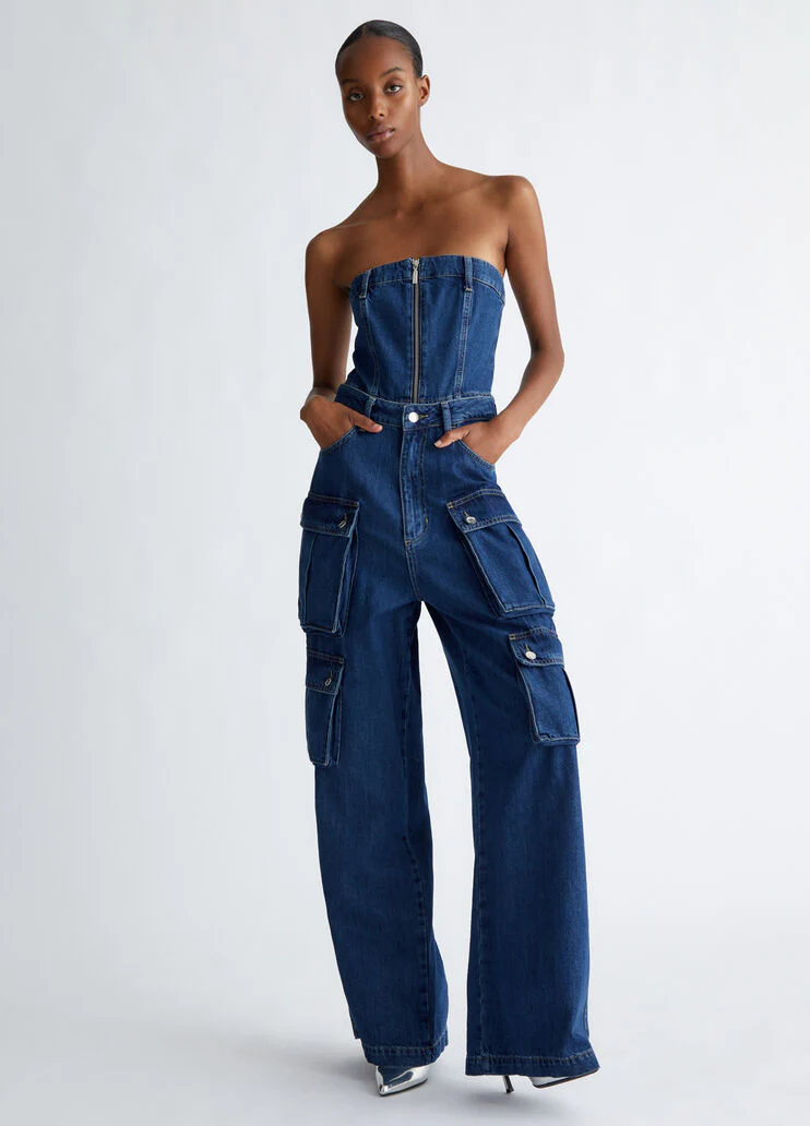 Denim jumpsuit