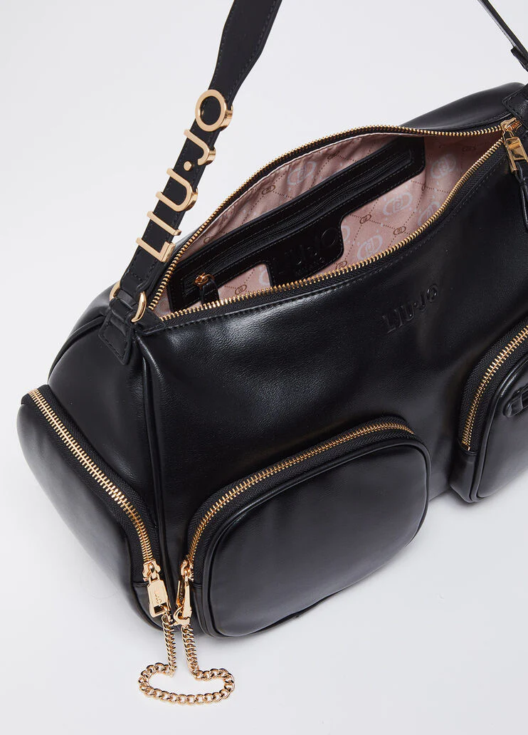 Multi-pocket shoulder bag