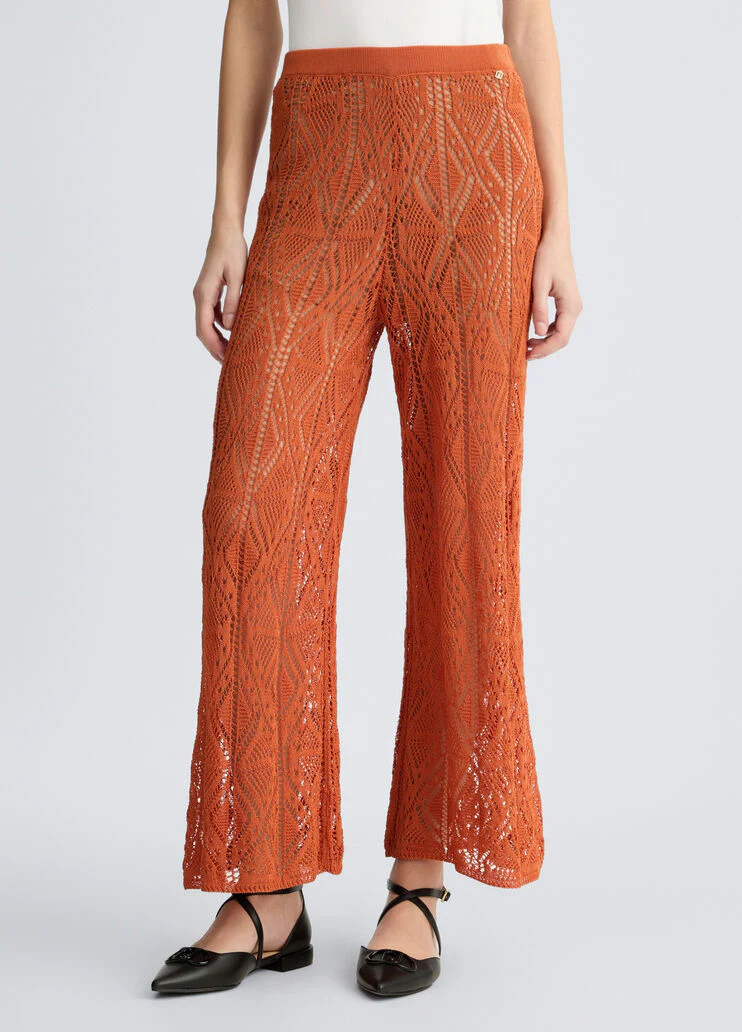 Crochet trousers