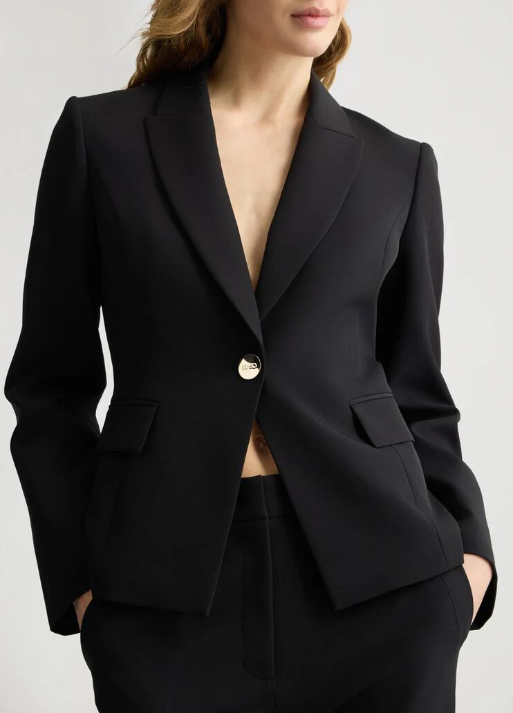 Black slim fit blazer