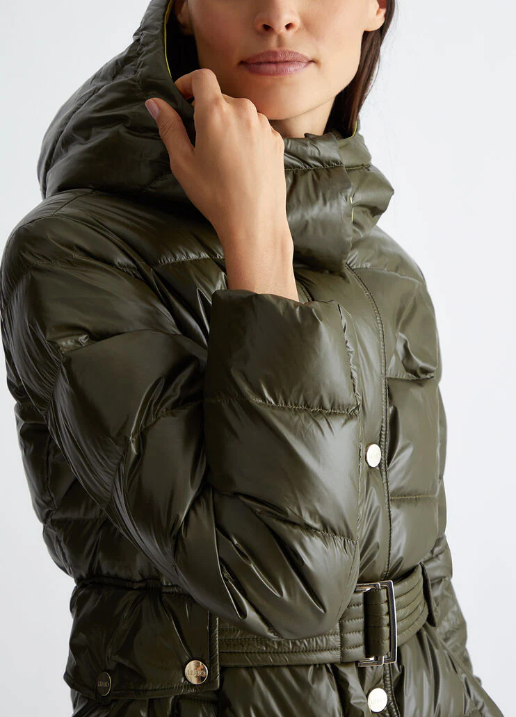 Padded jacket with hood