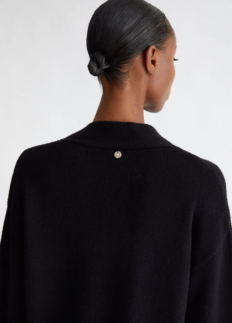 Wool and cashmere sweater