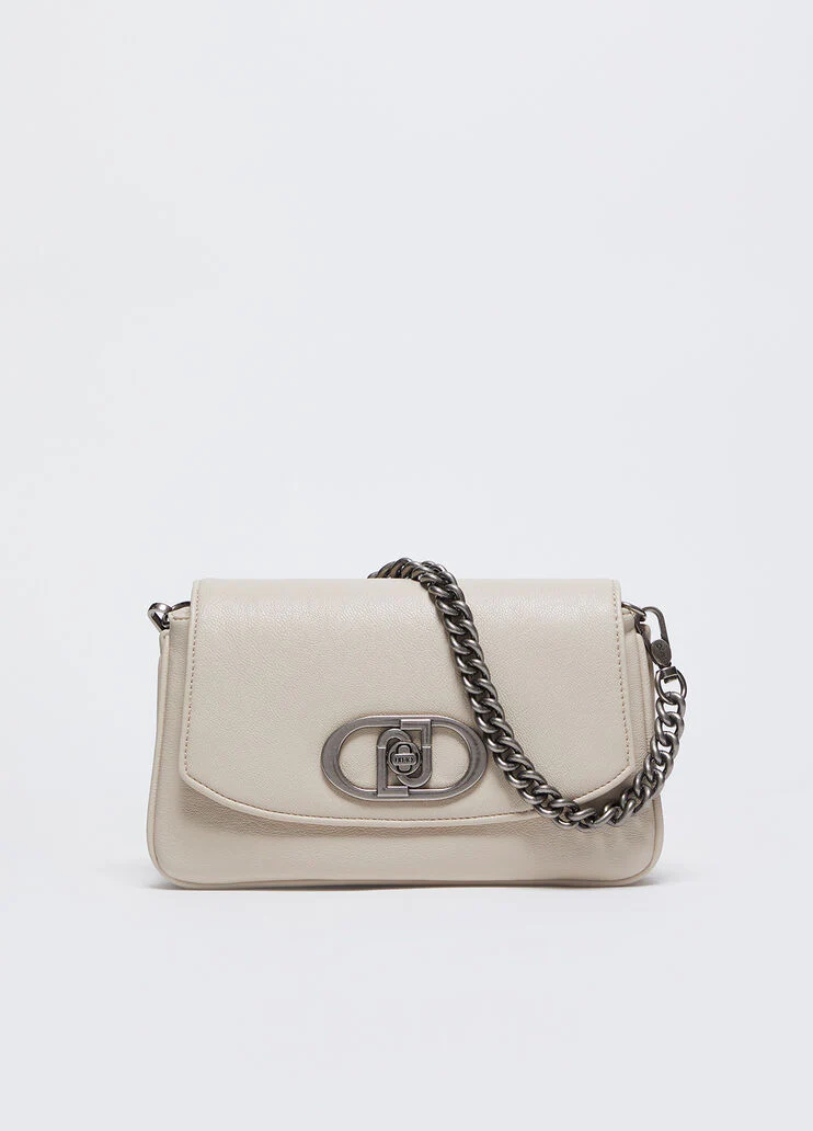 Coated fabric shoulder bag